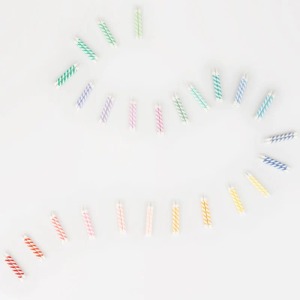 C---meri meri---271372RAINBOW_3_P.JPG Mini candele a strisce arcobaleno