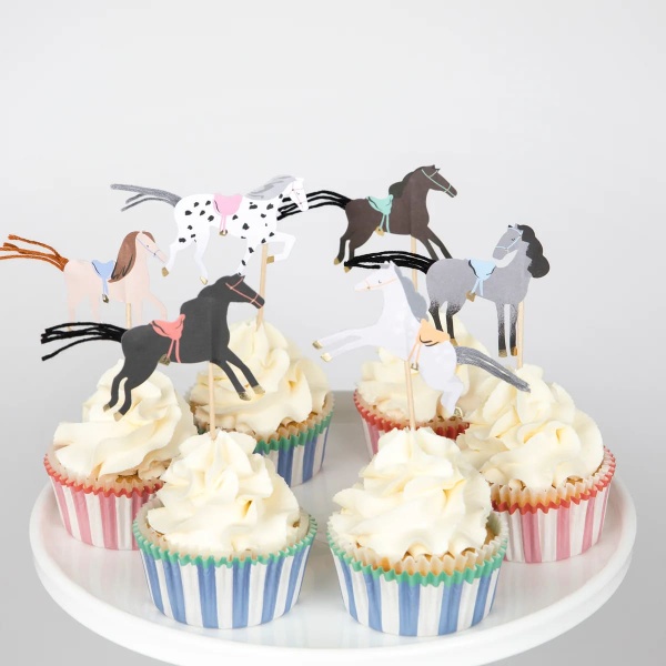 Kit cupcake a forma di cavallo