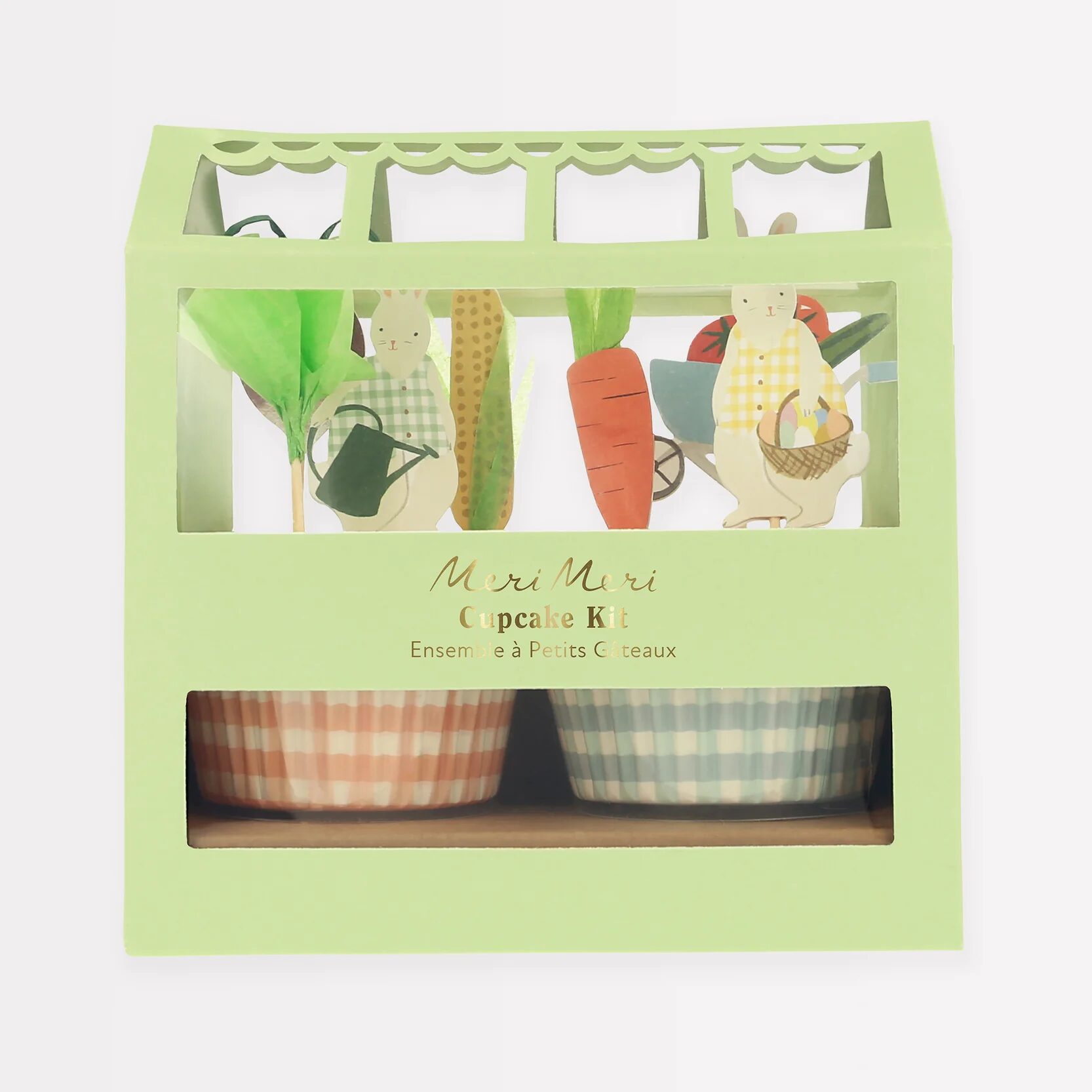 Cupcake Kit Bunny Greenhouse