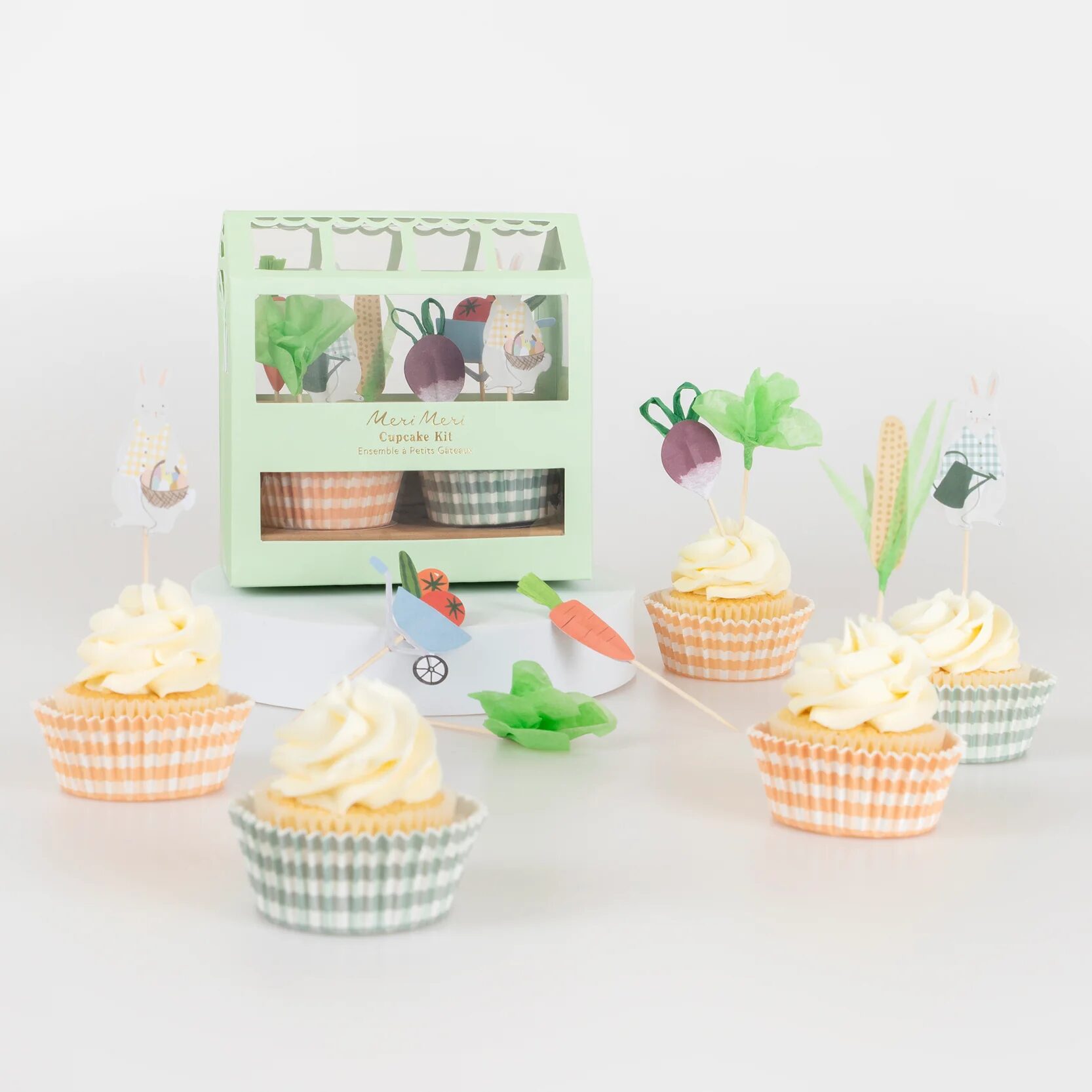 Cupcake Kit Bunny Greenhouse