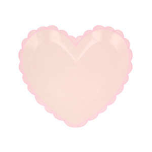 Piatti piccoli a cuore pastello