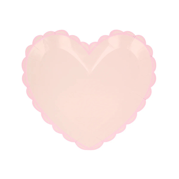 Piatti piccoli a cuore pastello