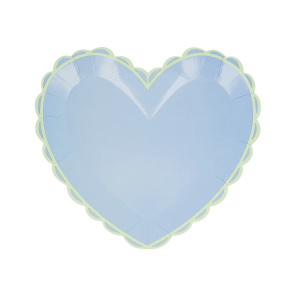 Piatti piccoli a cuore pastello
