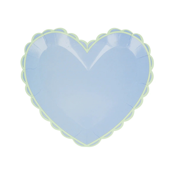 Piatti piccoli a cuore pastello