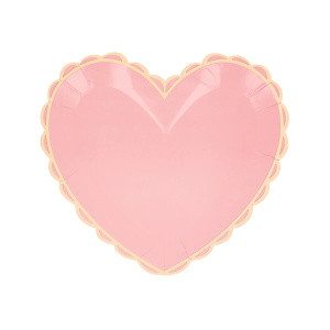 Piatti piccoli a cuore pastello