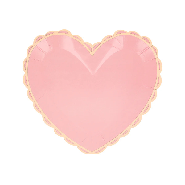 Piatti piccoli a cuore pastello