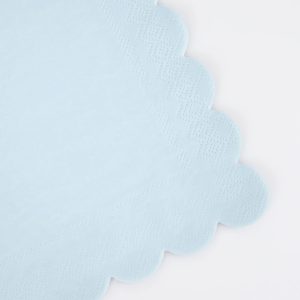 C Meri Meri 274550BLUE 1 P.JPG Tovaglioli piccoli blu cielo
