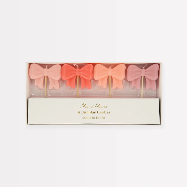 Candele Pink Bow