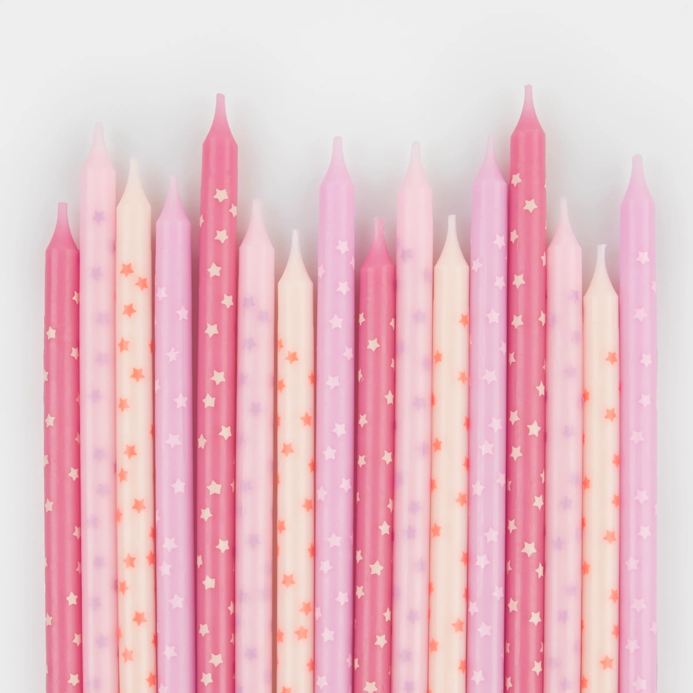 Candele Pink Stars