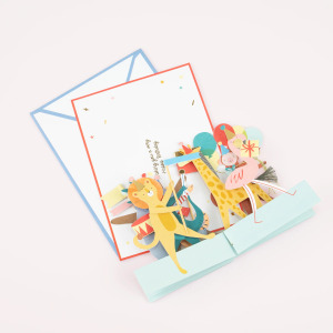 Biglietto di auguri Animal Parade