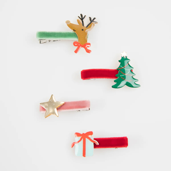 Clip per capelli Jolly Christmas