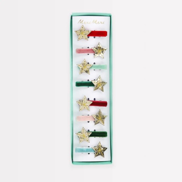 Clip per capelli stella d’oro