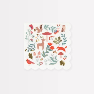 Tovaglioli piccoli winter woodland