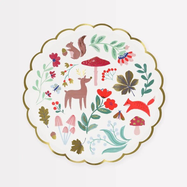 Piatti winter woodland