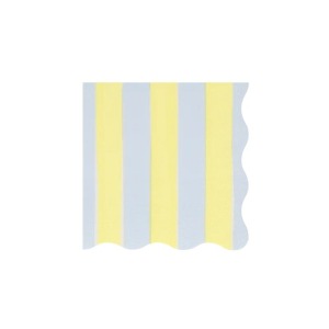 C---meri meri---282741STRIPE_5_P.JPG Tovaglioli piccoli a strisce pastello