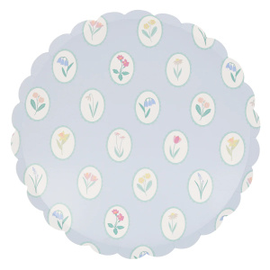 Piatti grandi Bloomsbury florel pattern