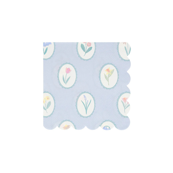 Tovaglioli piccoli Bloomsbury florel pattern