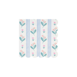 Tovaglioli piccoli Bloomsbury florel pattern