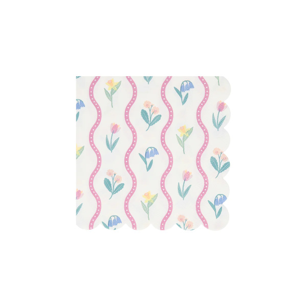 Tovaglioli piccoli Bloomsbury florel pattern