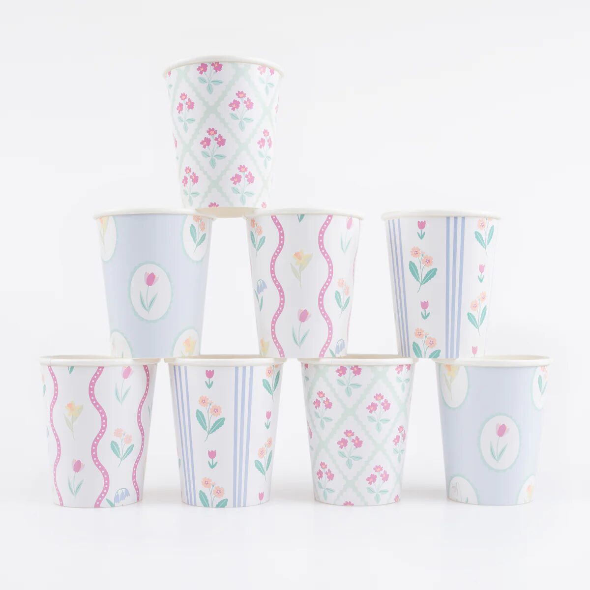 Bicchieri Bloomsbury florel pattern