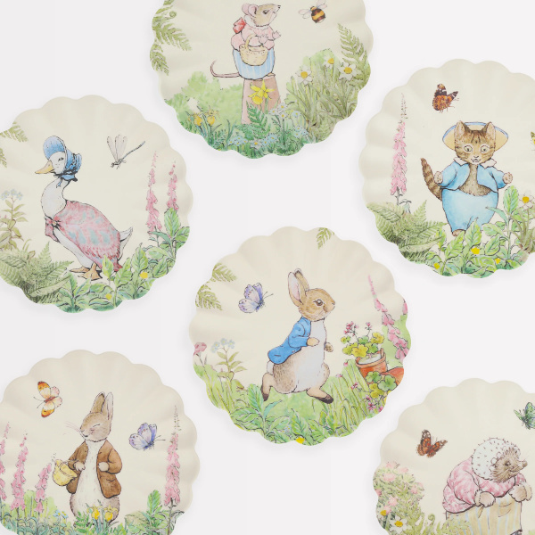 Piatti riutilizzabili Peter Rabbit