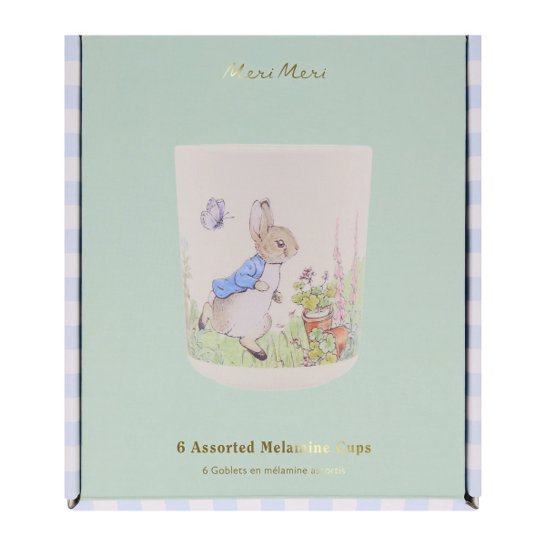 Bicchieri riutilizzabili Peter Rabbit