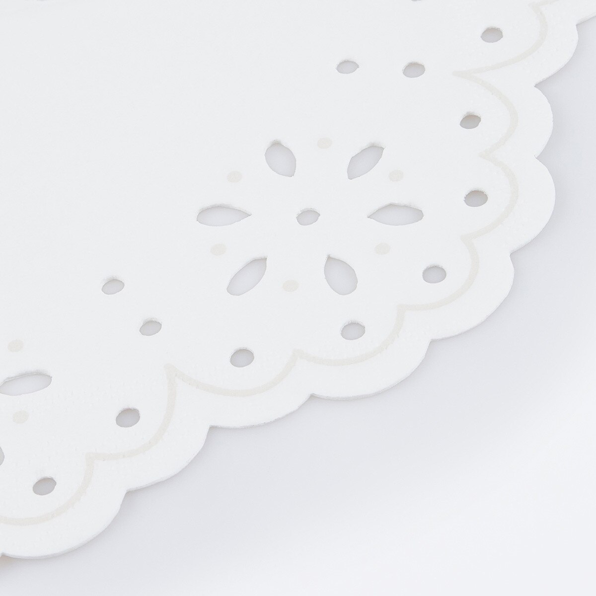 Tovaglioli piccoli sangallo bianco