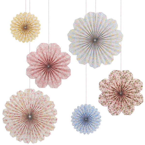 Decorazioni Girandole di carta Liberty