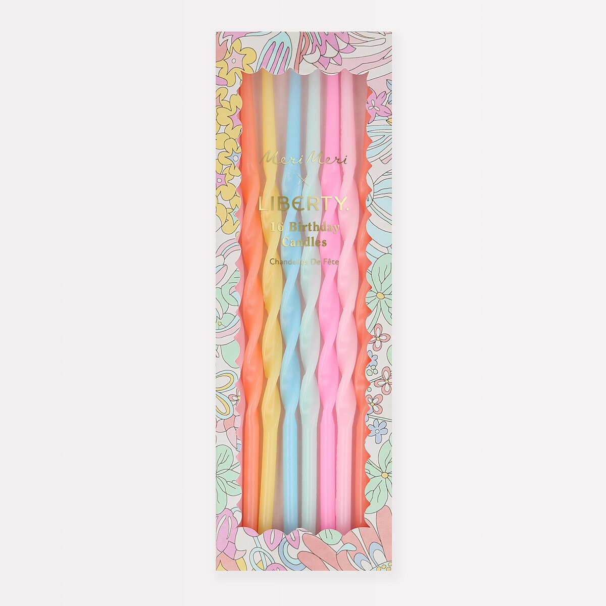 C Meri Meri 284244LIBERTY.JPG Candele Rainbow Garden