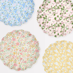 Piatti grandi riutilizzabili Liberty mix