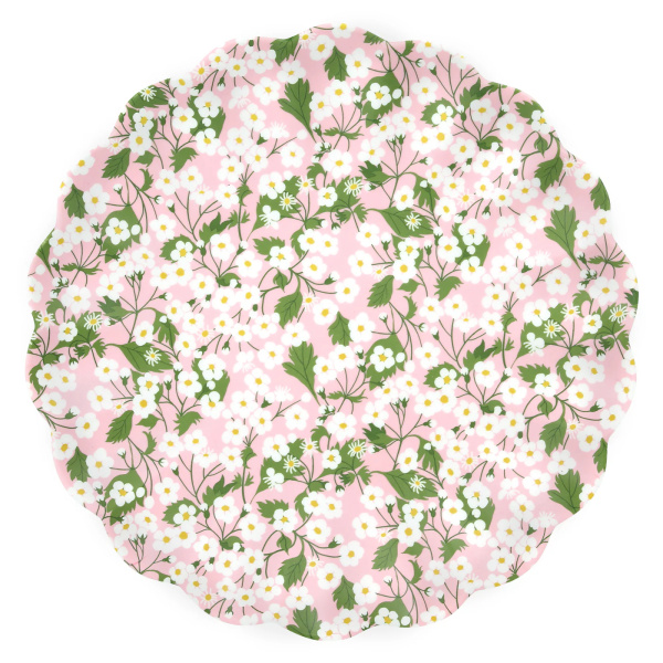 Piatti grandi riutilizzabili Liberty mix