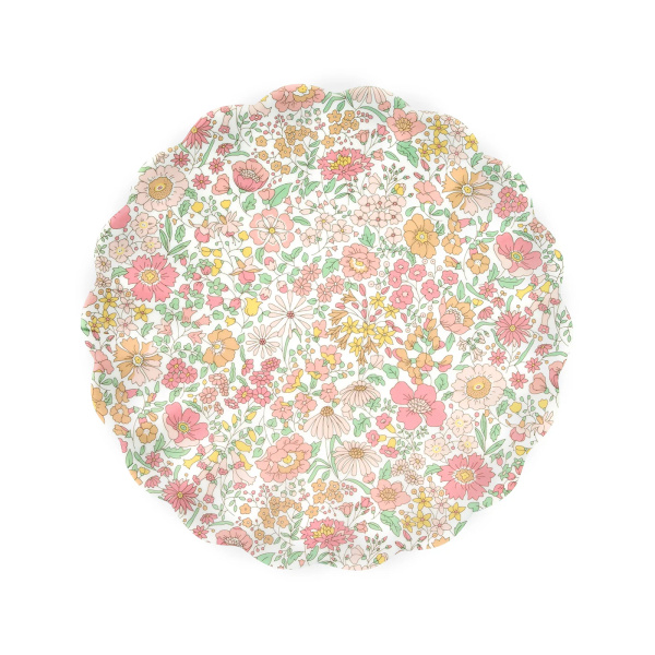 Piatti piccoli riutilizzabili Liberty mix