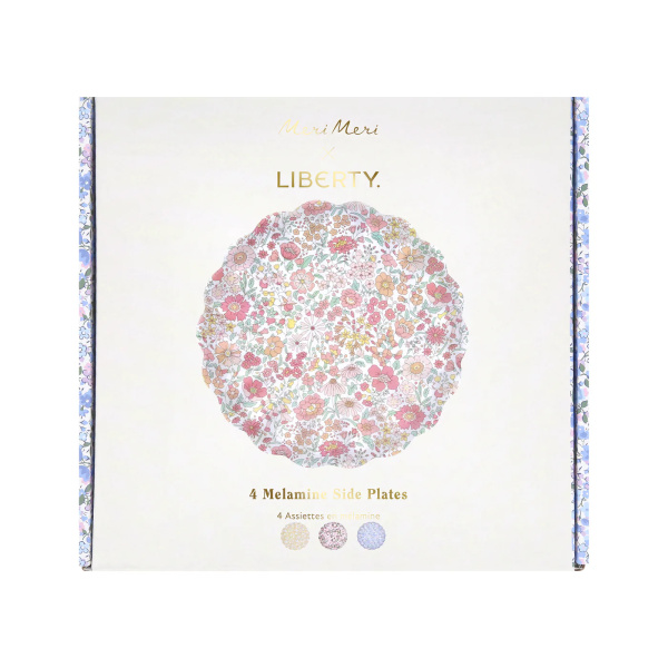 Piatti piccoli riutilizzabili Liberty mix