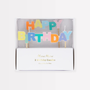 Candele Buon compleanno