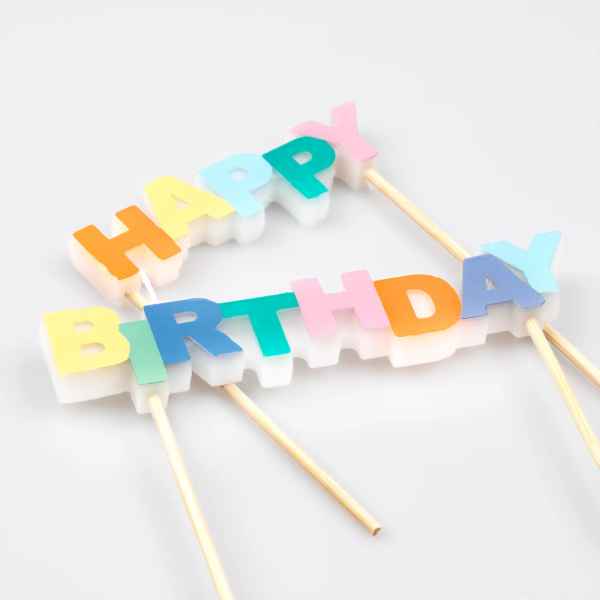 Candele Buon compleanno