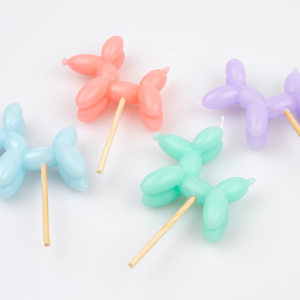 Candele Cani a palloncino