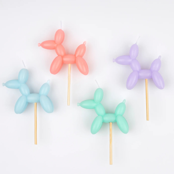 Candele Cani a palloncino