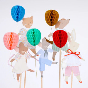 C Meri Meri 286557ANIMAL 1 P.JPG Top Cake amici degli animali
