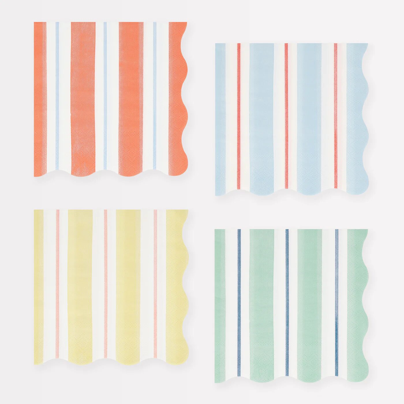 Tovaglioli piccoli a righe