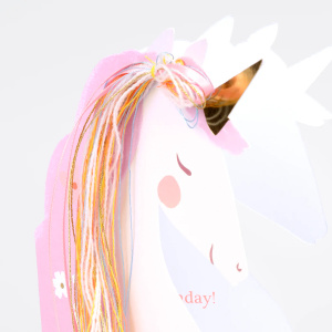 Biglietto di compleanno unicorno