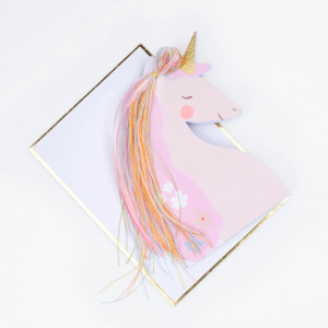 Biglietto di compleanno unicorno