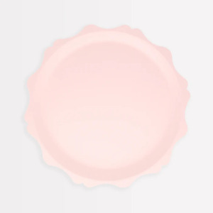 C Meri Meri 288123PINK.JPG Piatti con bordo decorativo Rosa