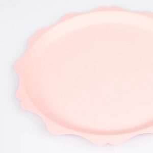 C---meri meri---288123PINK_2_P.JPG Piatti con bordo decorativo Rosa