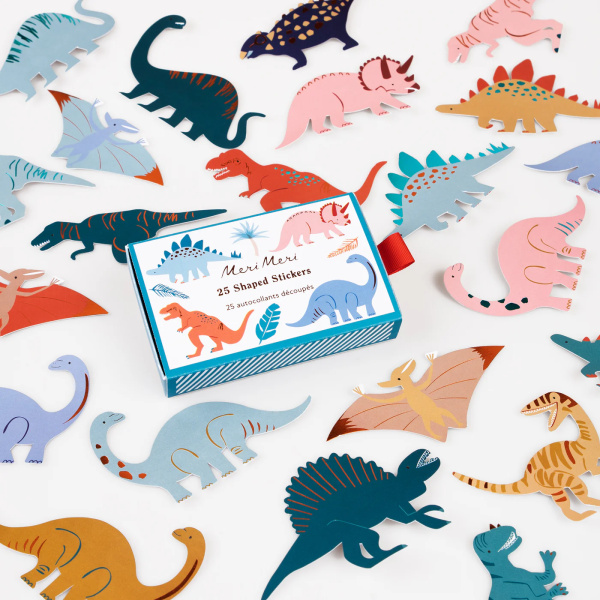 Adesivi a forma di dinosauro