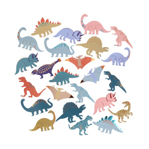 Adesivi a forma di dinosauro