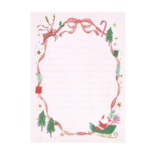 Kit lettera a babbo natale