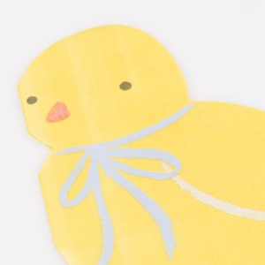 C Meri Meri 297978CHICK 1 P.JPG Tovaglioli pulcino