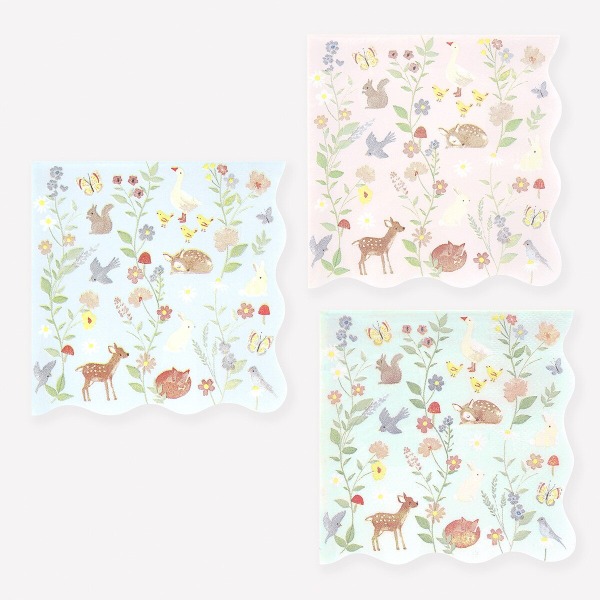 Tovaglioli Animali Piccoli