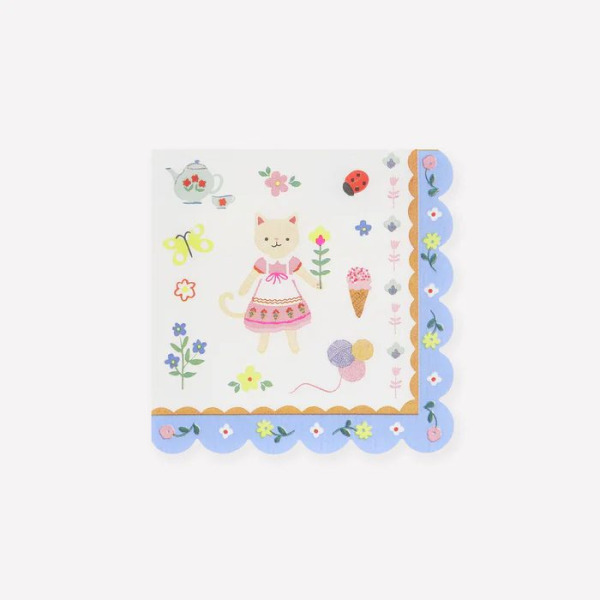 Tovaglioli piccoli Kitten Club