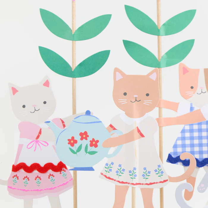 C Meri Meri 300813KITTEN 2 P.JPG Topper per torta Kitten Club
